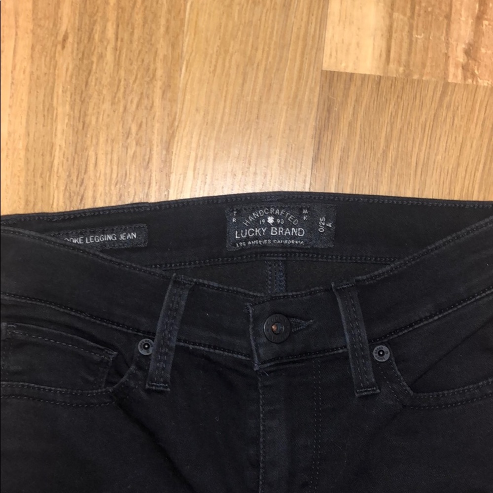 NEVER BEEN WORN!! Black Lucky Brand Jeans.